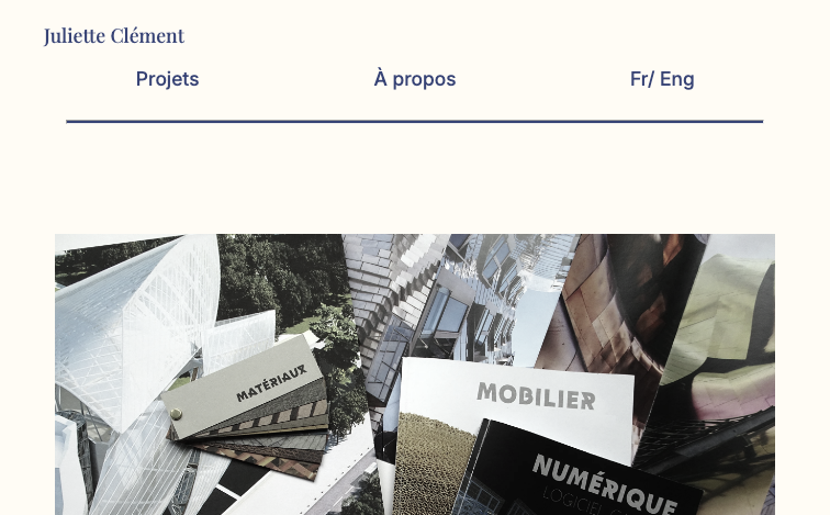Portfolio Juliette Clement