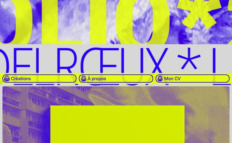 Portfolio Lucas Delroeux